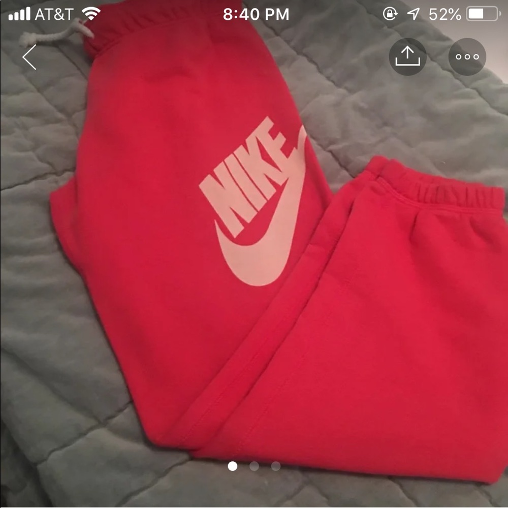 Nike sweatpants xs